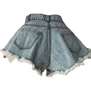 Shorts de mujer OEM, sólidos, transpirables, de corte holgado, con cintura elástica de algodón y personalización. - Product Image 3