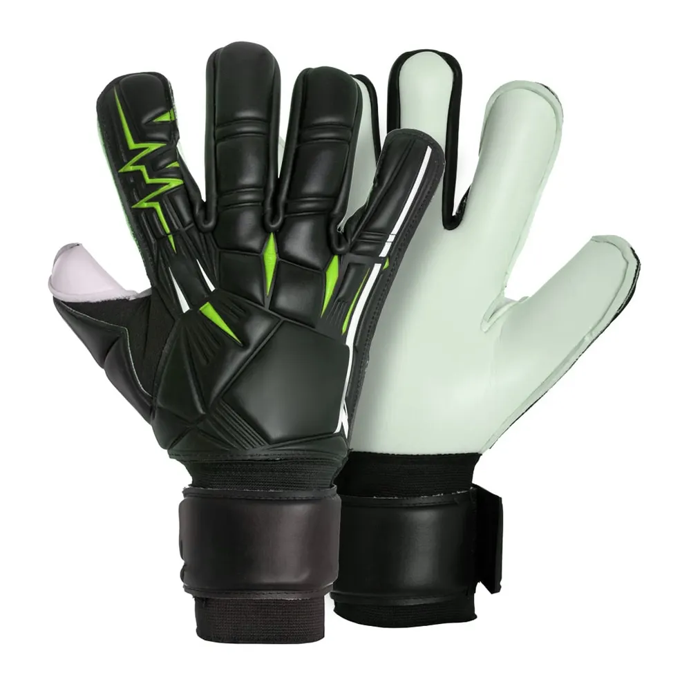 Custom Design Low Budget Professional Goalkeeper Gloves Anti Slip Football Keeper German Latex Palm Gloves All Sizes
