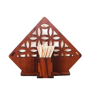 Eco-Friendly Bamboo Lid Tissue <b>Box</b> Household Paper <b>Towel</b> <b>Storage</b> Container with Wood Table Decor Napkin <b>Storage</b> Holder - Product Image 3