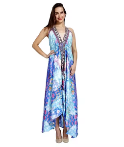 ชุดเดรสปาร์ตี้สไตล์ลำลองทำจากผ้าฝ้ายและทันสมัยสำหรับผู้หญิงเดรสปักลายดอกไม้เรียบง่ายแนวหวานสำหรับงานเฉลิมฉลองวันหยุดสุดสัปดาห์ - Product Image 6