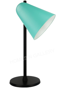 Lampe de table chambre à coucher pour la maison et le salon Lampe de table en métal avec plusieurs couleurs Décoration intérieure Design moderne en métal - Product Image 2