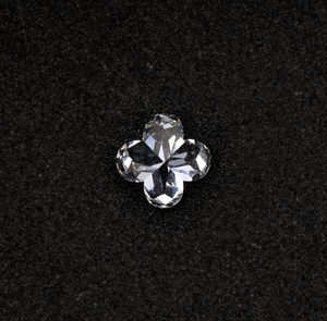 Diamantes Cultivados en Laboratorio de 6.8 mm, 1 Quilate, Color D, Forma Floral de 4 Pétalos, Corte Excelente, Claridad VVS, para Anillo de Compromiso, Regalo para Ella - Product Image 2