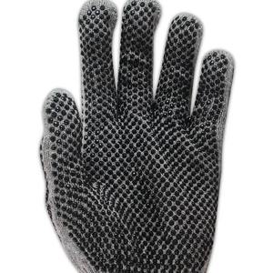Guantes DE TRABAJO punteados de PVC con agarre mejorado Guantes punteados de algodón con palma de PVC antideslizante para protección de seguridad de Servicio Ligero - Product Image 3