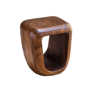 โต๊ะกาแฟแบบโบราณเฟอร์นิเจอร์บ้านหรูหราโต๊ะข้างเตียงไม้ห้องนั่งเล่นเฟอร์นิเจอร์กลางแจ้ง - Product Image 5