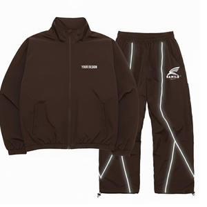 Ensembles de jogging personnalisés pour enfants avec logo, survêtements en molleton sur mesure pour l'entraînement, vente en gros de survêtements pour le jogging - Product Image 2