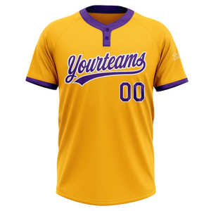 Chemises de baseball imprimées avec logo personnalisé, vêtements de sport, maillot de baseball de haute qualité, uniforme de baseball cousu pour maillots de softball d'équipe - Product Image 2