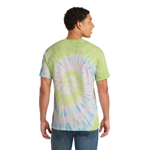 Camiseta Tie Dye Premium para Hombre, 100% Algodón, Informal, Veraniega, con Patrón en Espiral, Cómoda, Estilo Urbano - Product Image 5