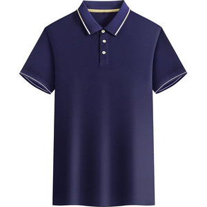 Camisetas Polo de Manga Corta para Hombre, Diseño Personalizado con Logotipo Bordado, Color Sólido, Primavera-Verano 2026 - Product Image 3