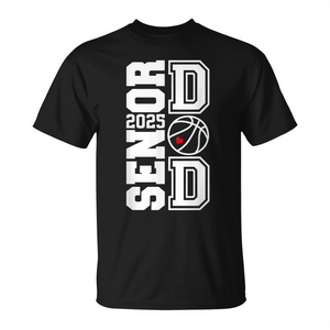Camiseta de baloncesto Senior Dad 2025 para hijo graduado - Product Image 2