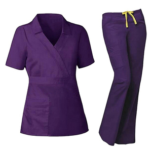Uniforme d'infirmière de haute qualité pour femmes, en coton mélangé tissé, blouses médicales élégantes pour l'hôpital - Product Image 1