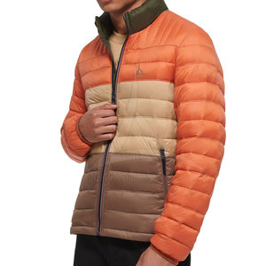 High Quality Breathable Casual <b>Men's</b> Winter Puffer <b>Jacket</b> with Hooded Design Zipper Closure Stand Collar Front Logo-Best Selling - Product Image 3