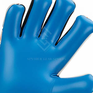 Gants de gardien de but en latex antidérapant de haute qualité, couleur personnalisée, avec fermeture à crochets et boucles et protection des doigts - Product Image 6