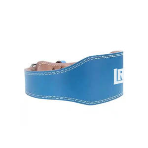 Cinturón de levantamiento de pesas Unisex antideslizante ligero de cuero de vaca hecho a mano en Pakistán - Product Image 3