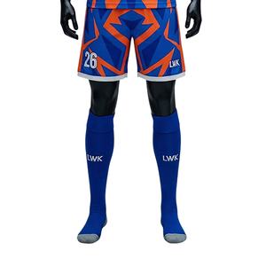 เสื้อยืดฟุตบอลสำหรับผู้ใหญ่แบบสั่งทำพิเศษ พิมพ์ลายแบบซับลิเมชั่น ระบายอากาศได้ดี เหมาะสำหรับการฝึกซ้อมในฤดูร้อน ชุดฟุตบอลสโมสร - Product Image 6