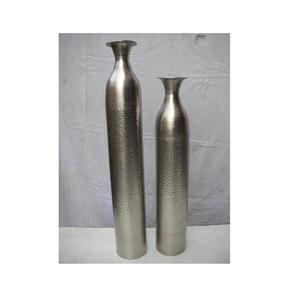 Vase à fleurs Antique de luxe en métal pour mariage, pour intérieur et extérieur, émail, décoration de la maison, Vases ronds en métal pour Vase à fleurs décoratif - Product Image 4