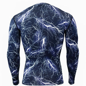 Vêtements de compression pour hommes avec logo personnalisé, tissu performant pour les marques de fitness - Product Image 4