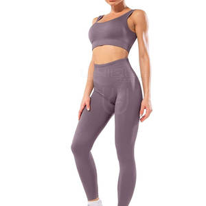 Último estilo bajo MOQ Mujeres Yoga Set Venta directa de fábrica Mujeres Yoga Set Alta calidad Yoga Set - Product Image 5