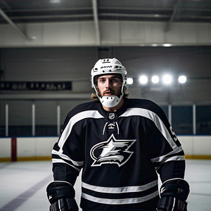 Vêtements de hockey sur glace OEM confortables personnalisés, ensembles de maillots et pantalons pratiques avec uniformes de sublimation - Product Image 4