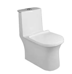Vente en gros bon marché d'articles sanitaires modernes pour hôtel placard à eau salle de bain WC ensemble de toilettes Piège en P en céramique prix des toilettes à Dubaï - Product Image 1