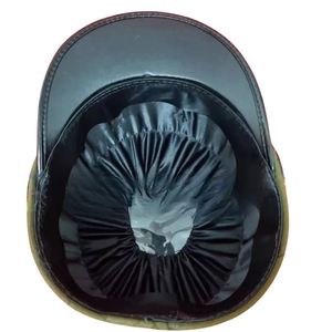 Fourrage Kepi Jaune avec Broderie Antique Vente en Ligne Bummers Casquettes Antiques Fabrique - Product Image 5