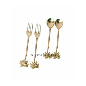 Modèle à la mode arrivée Unique Designer argent brillant poli fournitures de couverts en métal de haute qualité pour la maison et l'hôtel - Product Image 4