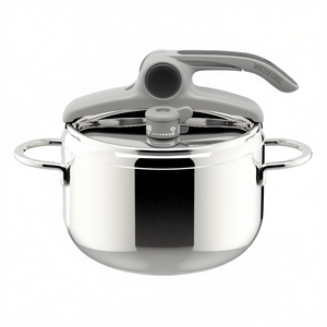 DELIZIOSA LAGOEASY Olla a Presión de Acero Inoxidable Lagostina Cromada Pulida 010038010507 (7 Litros) - Product Image 3