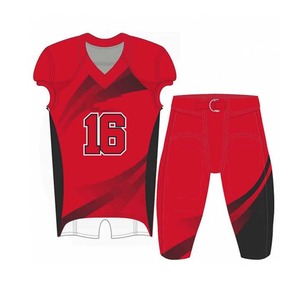 OEM <b>Service</b> Wholesale High Quality Customized Plus Size Men's American Football Uniform Set New <b>Design</b> Spandex/Polyester Sports - Product Image 4