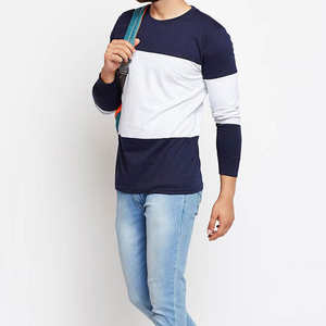 Recién llegado, Camiseta básica Premium, estilo minimalista, máxima comodidad, Color gris, manga larga, cuello redondo, ropa informal ligera - Product Image 5