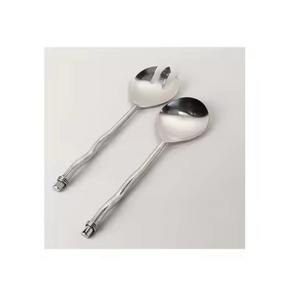 Serveur à salade pour servir la salade, nouveau design, ensemble de couverts, nouveau couverts en métal, cuillère et fourchette - Product Image 3