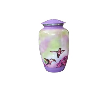 Urnas de Cremación de Diseño Único para Cenizas Humanas Adultas, Urnas Funerarias Indias Hechas a Mano, Urnas Metálicas con Acabado en Cobre a los Mejores Precios - Product Image 2
