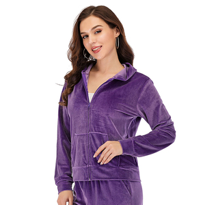 Sudadera con capucha de terciopelo de peso pesado personalizada al por mayor 2025 para mujer, Top recortado con capucha de alta calidad para la temporada de invierno - Product Image 2