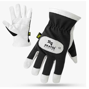 Original Skatiq SG-8060 Gants de sécurité en cuir de chèvre de qualité supérieure Gants de mécanicien - Product Image 1