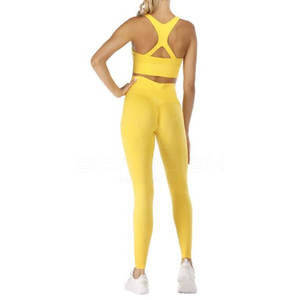 Bajo MOQ Custom Wear Yoga Set Para Mujeres Moda Alta Calidad Tight Fitness Wear Mujeres Yoga Set En Precio Razonable - Product Image 5