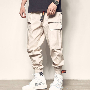 Pantalon cargo personnalisé pour hommes, coupe confortable avec des motifs à la mode, pour une tenue décontractée dans n'importe quel cadre - Product Image 3