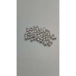 Cuentas espaciadoras de latón facetadas de 5 mm, chapadas en oro, plata y oro rosa, suministros para la fabricación de joyas, cuentas de circonita cúbica a granel - Product Image 2