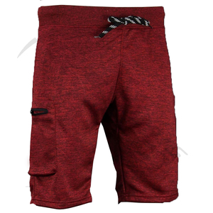 Vente en gros de shorts cargo avec poches pour hommes shorts d'entraînement décontractés en tissu mélangé short de survêtement en tissu éponge français en polyester pour hommes - Product Image 4
