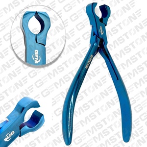 Pince coupante en acier inoxydable pour extensions de cheveux à liaison kératine, lames tranchantes, durable, réutilisable, ressort d'ouverture personnalisé - Product Image 6