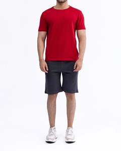 Nouvel arrivage de t-shirts pour hommes en coton biologique 100% avec logo personnalisé t-shirts de fitness sérigraphiés au design uni et vierge - Product Image 1