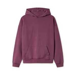 Sudadera con Capucha Personalizada para Hombre, Corte Regular, Tejido Grueso de 370g, Impresión por Transferencia de Calor en la Parte Delantera, Logotipo en Relieve 3D, Algodón 80%, Poliéster 20% - Product Image 2
