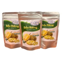 Nieuwe biologische gevriesdroogde zoete durian snacks, HACCP gecertificeerd, zonder conserveermiddelen, Vietnamese leverancier, verpakking in zipzakken