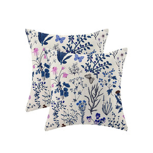 Textile de maison Meilleures ventes Nouvelle arrivée Housse de coussin brodée en lin pur coton avec logo - Product Image 5