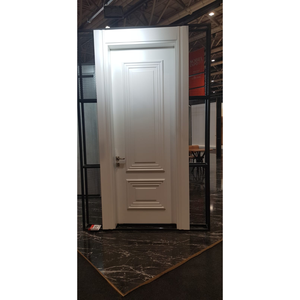 Puertas modernas de acero de cobre de alta calidad para entrada frontal de Villa y apartamento de lujo exterior con apariencia de piedra-Moderndoor - Product Image 1