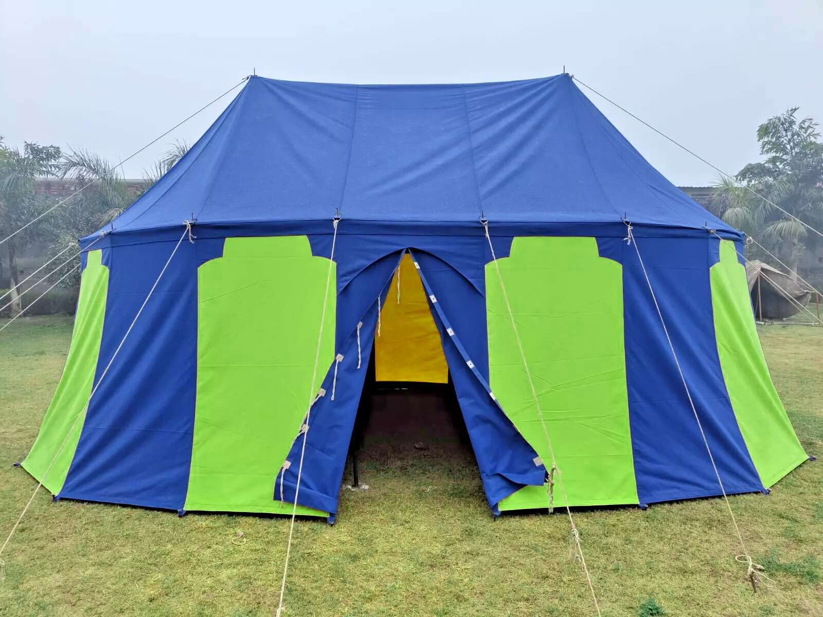 สีฟ้าสีเขียว