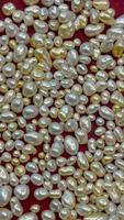 Perles de mer japonaises naturelles Keshi forme inégale naturel sans perles en vrac non percées produit en vrac fait à la main