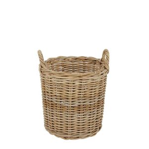 Panier en rotin durable fait à la main avec des matériaux écologiques parfaits pour la ferme rustique ou les intérieurs modernes et élégants - Product Image 6