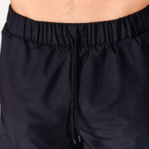 Pantalones cortos 2 en 1 de 5 pulgadas con bolsillos, tejido ligero que absorbe la humedad, color negro, 4 vías - Product Image 6