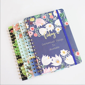 Tùy chỉnh bìa cứng Pocket A5/A4 máy tính xách tay thiết kế mới vàng Thất Bại 100 sheets xoắn ốc ràng buộc giấy bìa chất liệu - Product Image 1