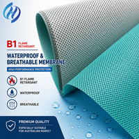 Membrane imperméable et respirante à trois couches Sohi pour bâtiments écoénergétiques, isolation des toits et contrôle de l'humidité