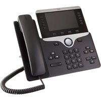 Teléfono IP 8841 Grado A Reacondicionado, Gris, Gigabit VoIP con Protocolo SIP, Garantía de 12 Meses, Número de Pieza CP-8841-K9