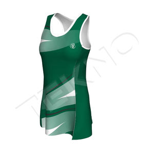 Uniforme de robe de netball pour femmes anti-odeur évacuant l'humidité en vrac personnalisé - Product Image 3